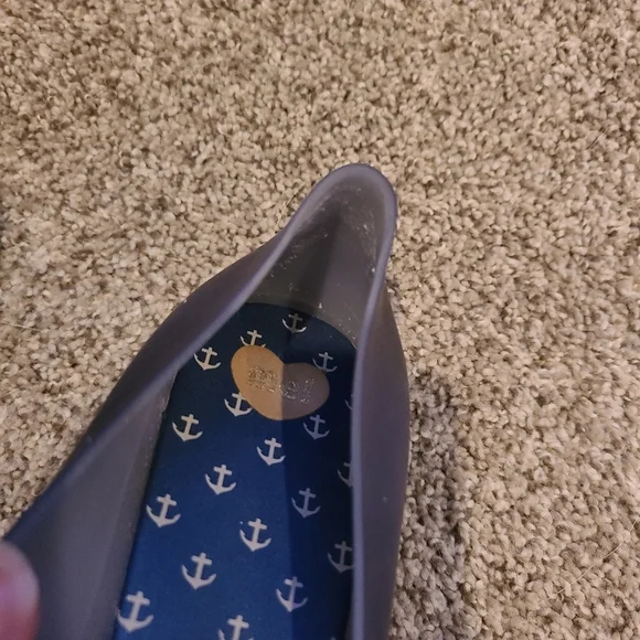 mel Dreamed by melissa Women's Pop V Ballet Flat,Blue,6 M US - Picture 10 of 10